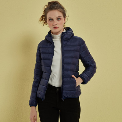 Γυναικείο μπουφάν νέου μοντέλου κατάλληλο για χειμώνα με φερμουάρ και κουκούλα