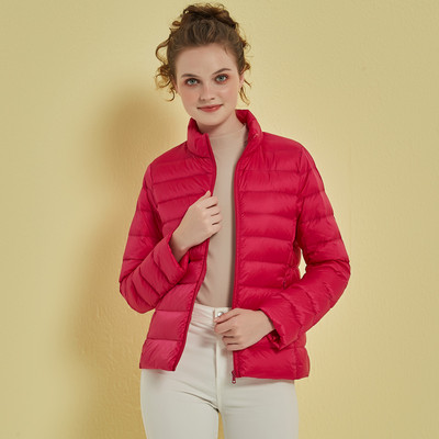 Γυναικείο μπουφάν νέου μοντέλου κατάλληλο για χειμώνα με φερμουάρ και κουκούλα