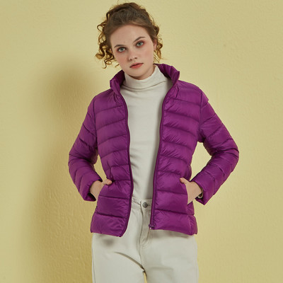 Γυναικείο μπουφάν νέου μοντέλου κατάλληλο για χειμώνα με φερμουάρ και κουκούλα