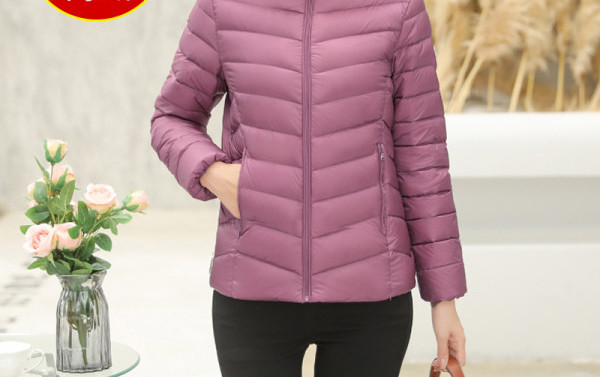 Jachetă modernă potrivită pentru iarnă cu fermoar