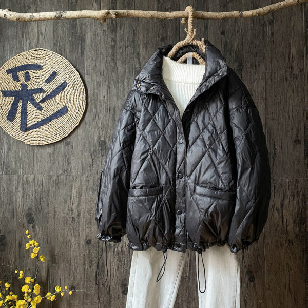 Geaca de iarna dama cu buzunare si nasturi - mai multe culori