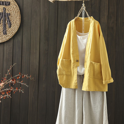 Γυναικείο πουκάμισο με τσέπη και μακριά μανίκια