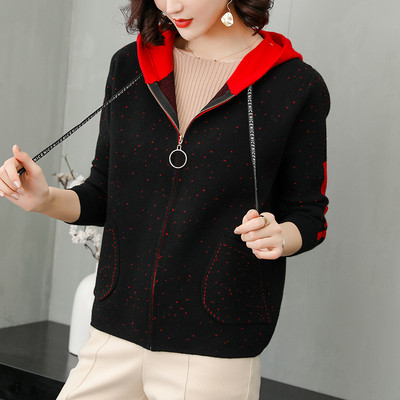 Γυναικείο φούτερ με κουκούλα και τσέπες