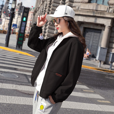 Φούτερ καθημερινό με τσέπες και φερμουάρ σε διάφορα χρώματα