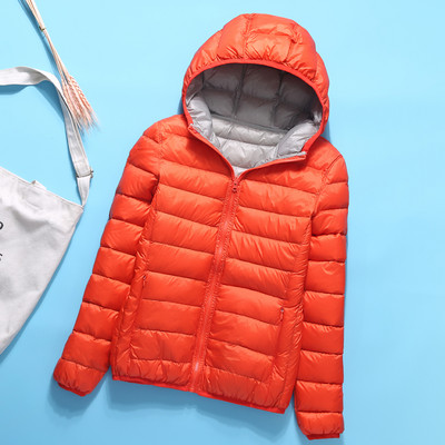 Κοντό μπουφάν διπλής όψης, εφαρμοστό μοντέλο με γούνα για το φθινόπωρο και το χειμώνα