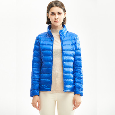 Geaca casual dama cu fermoar si guler inalt