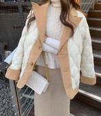 Γυναικείο μπουφάν με κουμπιά και γιακά