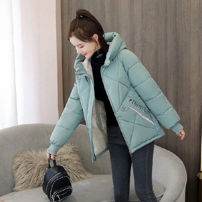 Γυναικείο χειμερινό μπουφάν με απομίμηση πίσω τσέπη