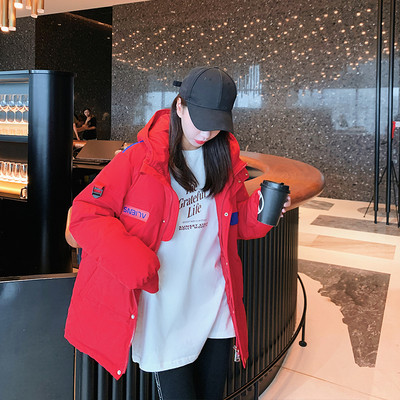 Γυναικείο χειμερινό μπουφάν με φερμουάρ και κουμπιά - τέσσερα χρώματα