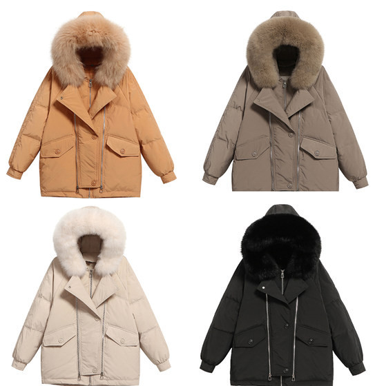 Novi model ženske zimske jakne sa kapuljačom i puhom