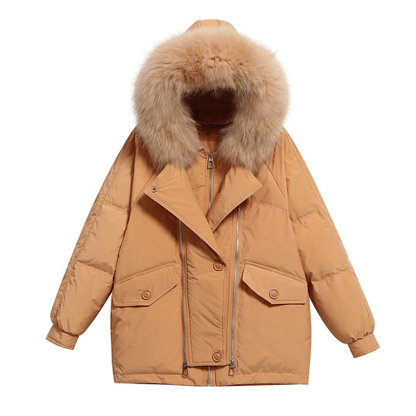 Novi model ženske zimske jakne sa kapuljačom i puhom