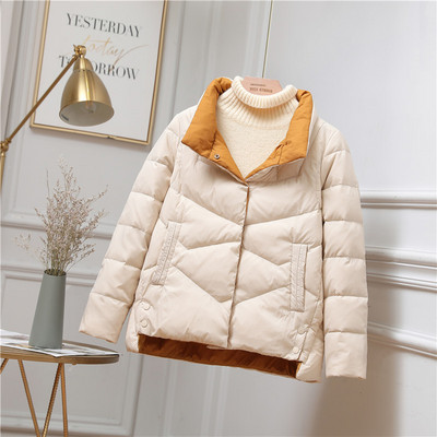 Ασύμμετρο μοντέλο γυναικείο χειμερινό μπουφάν