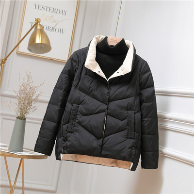 Ασύμμετρο μοντέλο γυναικείο χειμερινό μπουφάν