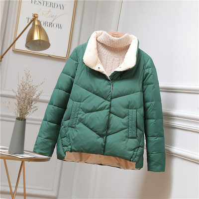 Ασύμμετρο μοντέλο γυναικείο χειμερινό μπουφάν