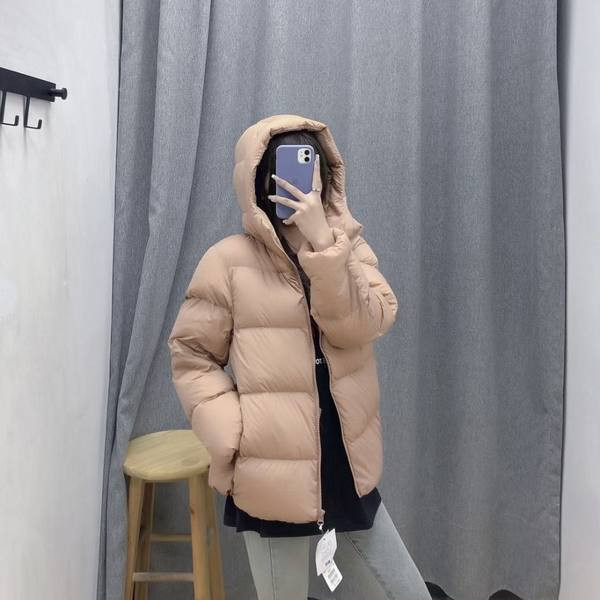 Geaca de dama cu puf si gluga