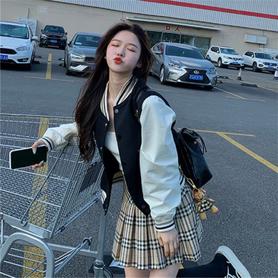 Γυναικείο casual μπουφάν με κουμπιά