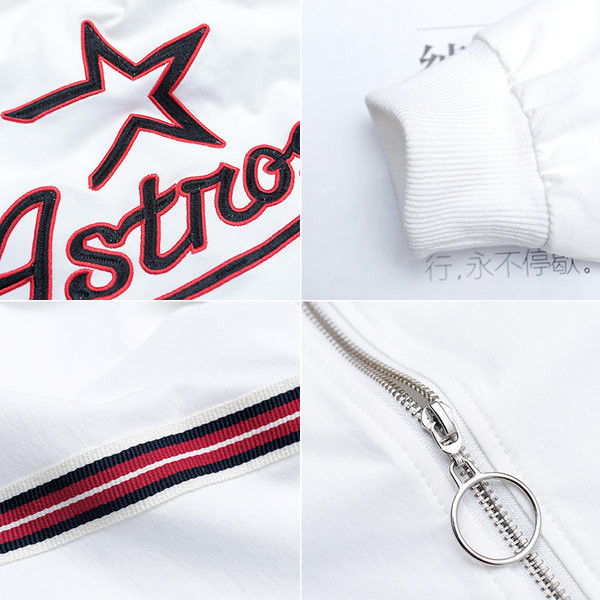 Γυναικείο μπουφάν με μακριά μανίκια και κέντημα