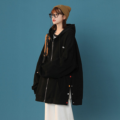 Γυναικείο φούτερ με κουκούλα και κορδόνια