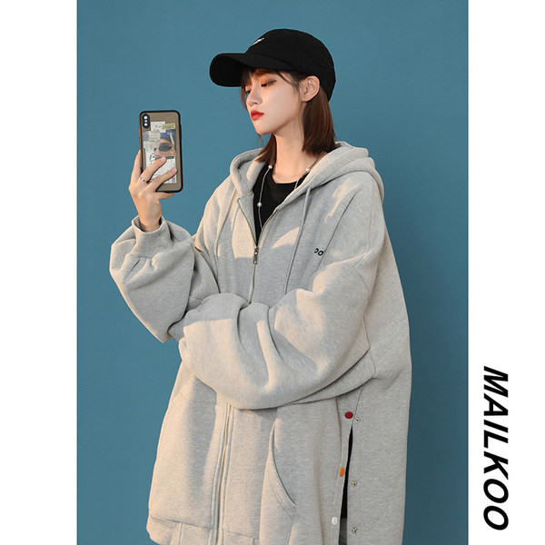 Γυναικείο φούτερ με κουκούλα και κορδόνια