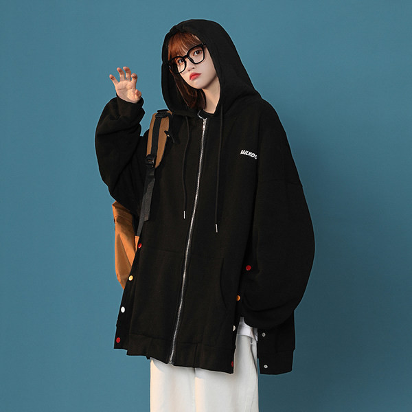 Γυναικείο φούτερ με κουκούλα και κορδόνια