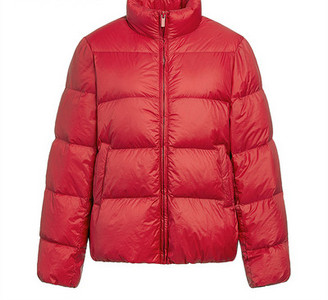 Γυναικείο χειμερινό μπουφάν με ψηλό γιακά και φερμουάρ