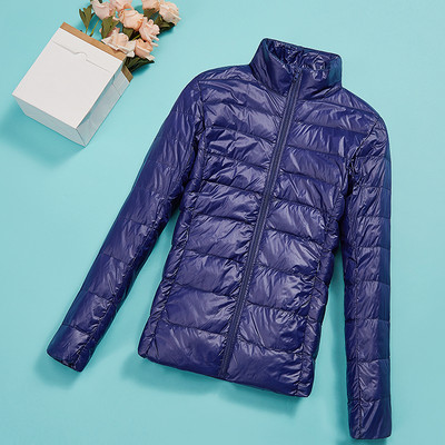 Γυναικείο casual μπουφάν με φερμουάρ σε διάφορα χρώματα