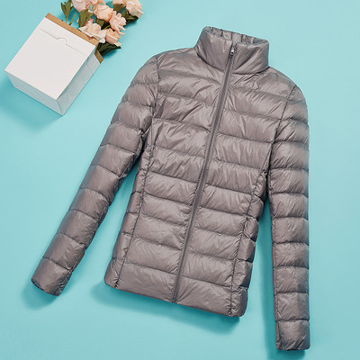 Γυναικείο casual μπουφάν με φερμουάρ σε διάφορα χρώματα