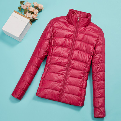 Γυναικείο casual μπουφάν με φερμουάρ σε διάφορα χρώματα