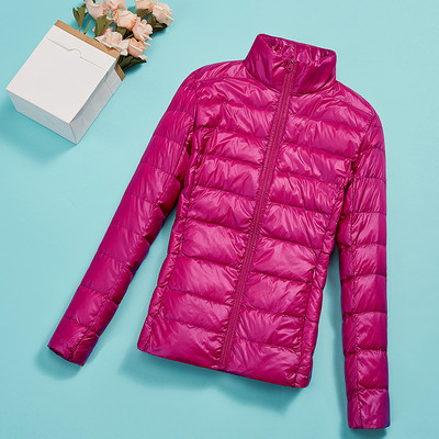 Γυναικείο casual μπουφάν με φερμουάρ σε διάφορα χρώματα