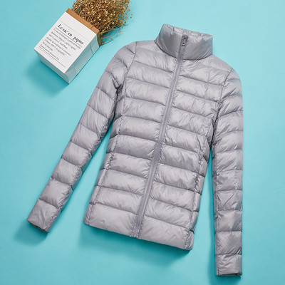 Γυναικείο casual μπουφάν με φερμουάρ σε διάφορα χρώματα