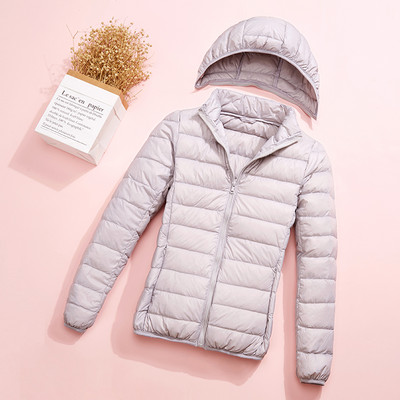 Γυναικείο casual μπουφάν με φερμουάρ σε διάφορα χρώματα