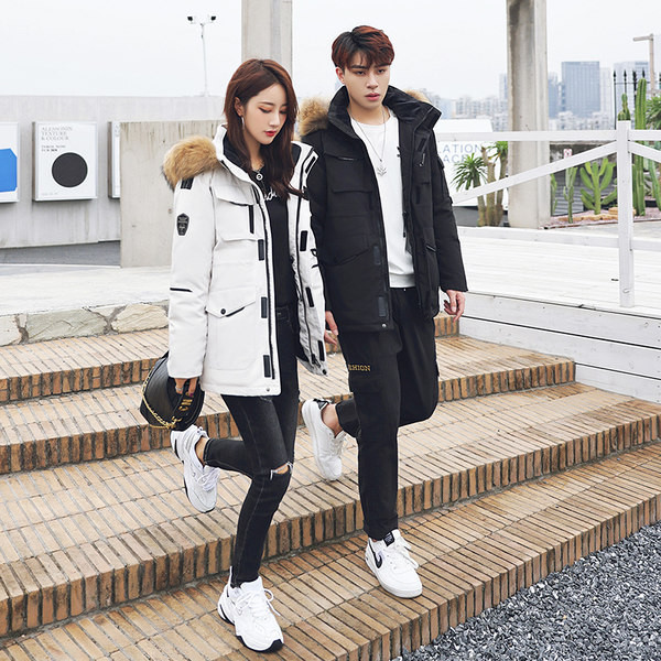 Ženska ležerna jakna s puhom na kapuljači i džepovima