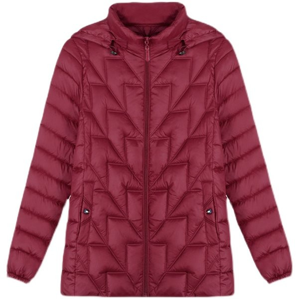 Ženska ležerna jakna s kapuljačom i patentnim zatvaračem