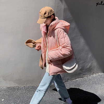 Geaca casual dama cu gluga si fermoar