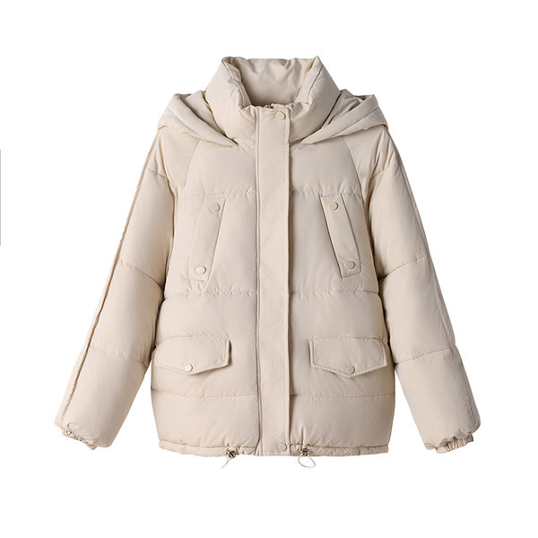 Geaca casual dama cu gluga si fermoar