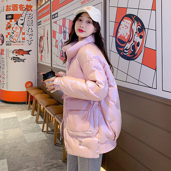 Geaca lata dama model nou cu buzunare si guler inalt