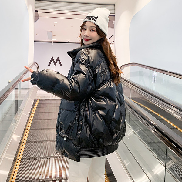 Geaca lata dama model nou cu buzunare si guler inalt