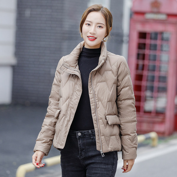 Casual μπουφάν με φερμουάρ και τσέπες για γυναίκες