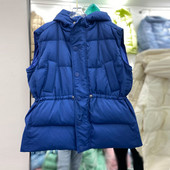 Γυναικείο γιλέκο με κουκούλα και γραβάτες για ρύθμιση της μέσης