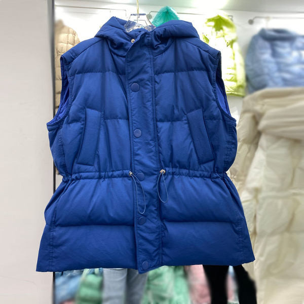 Γυναικείο γιλέκο με κουκούλα και γραβάτες για ρύθμιση της μέσης