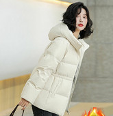 Γυναικείο μπουφάν  χειμερινό και φθινοπωρινό μοντέλο με κορδόνια για ρύθμιση της μέσης