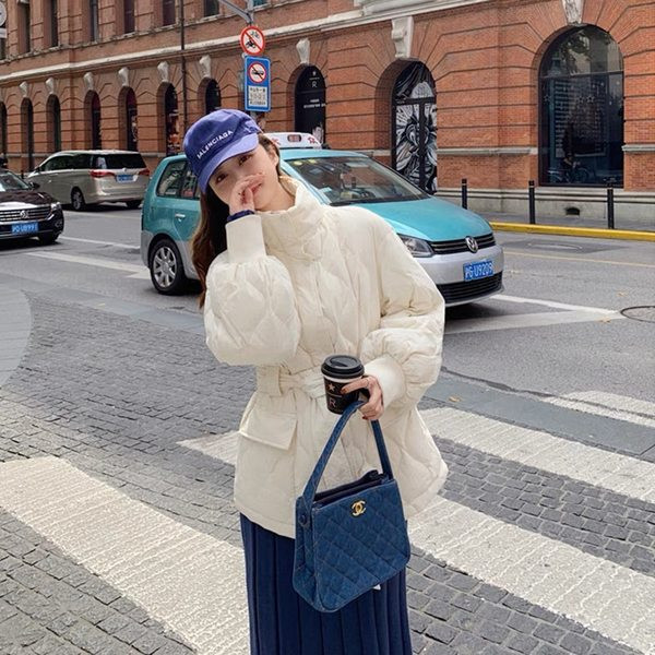 Geaca eleganta de dama cu vesta si guler inalt