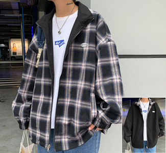 Casual ανδρικό μπουφάν με φερμουάρ - πολλά μοντέλα