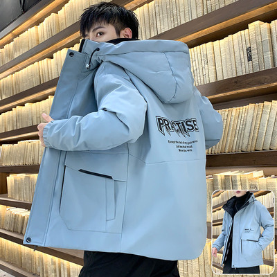 Ανδρικό casual μπουφάν με κουκούλα - διάφορα μοντέλα