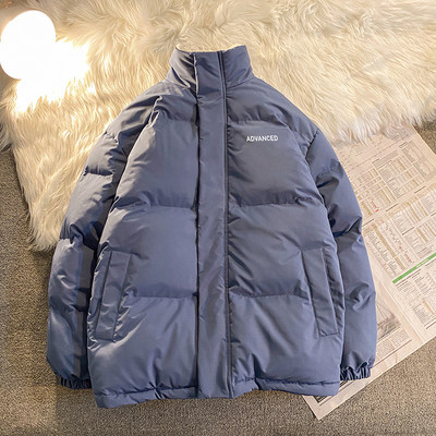 Ανδρικό μπουφάν casual με ζεστή φόδρα