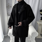 Palton modern pentru bărbați - lungime medie