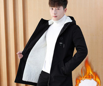 Μοντέρνο ανδρικό μπουφάν με κουκούλα - διάφορα μοντέλα