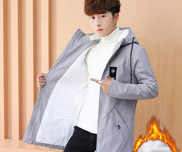 Μοντέρνο ανδρικό μπουφάν με κουκούλα - διάφορα μοντέλα