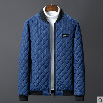 Ανδρικό μπουφάν με φερμουάρ και μακριά μανίκια