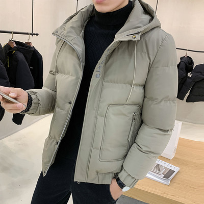 Ανδρικό μπουφάν φθινόπωρο-χειμερινό με κεντημένη επιγραφή